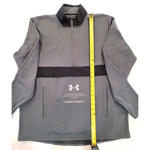 Under Armour Other - Under Armour AF Storm 1/2 Zip Fleece Brand New w Tags Size XL Gray Pullover